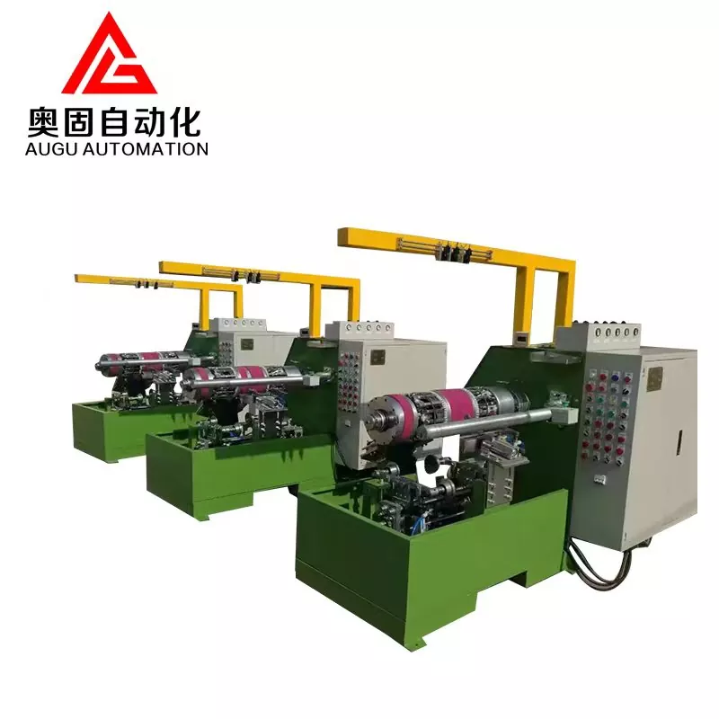 Elektrisk kjøretøy dekk Spring Reverse Building Machine