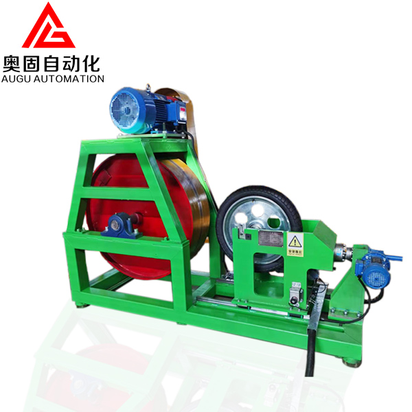 Motorsykkel dekk kjørelengde testmaskin